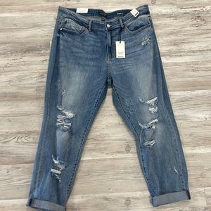 BNWT Judy Blue Boyfriend mid rise